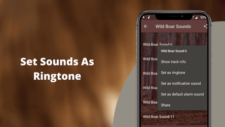 Screenshot 5 WildBoar Sounds - Wild Boar Calls for Hunting android