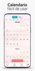 Screenshot 4 Calendario Menstrual, Ovulacion dias Fertiles Flo android