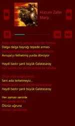 Screenshot 2 Galatasaray Şarkıları windows