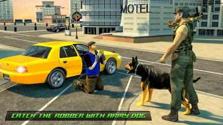 Captura de Pantalla 5 US Army dog chase simulator – army shooting games android