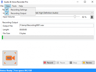 Screenshot 3 Audio & Voice Recorder Pro windows