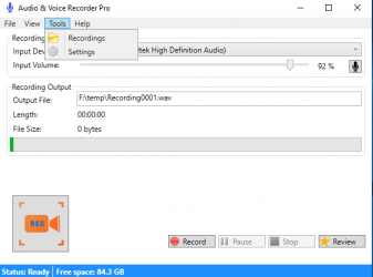 Captura de Pantalla 4 Audio & Voice Recorder Pro windows