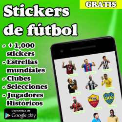 Captura de Pantalla 2 stickers futbol WAStickerSApp android