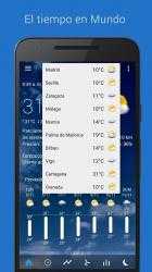 Screenshot 7 Reloj y clima transparente android
