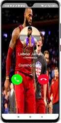 Screenshot 2 LeBron James Fake video call android