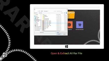 Screenshot 5 Extract Rar Zip Unrar : Open & Archive All Files Rar Zip Extractor windows