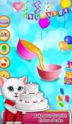 Screenshot 3 Kitty Birthday Party Games android