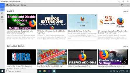 Image 1 Mozilla Firefox - Advanced User Guide windows