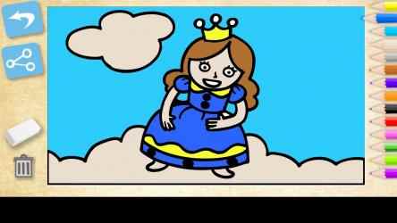 Captura de Pantalla 2 Colorear princesas. Juegos educativos para niñas windows