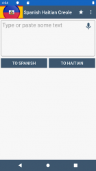 Captura de Pantalla 2 Traductor español criollo haitiano android