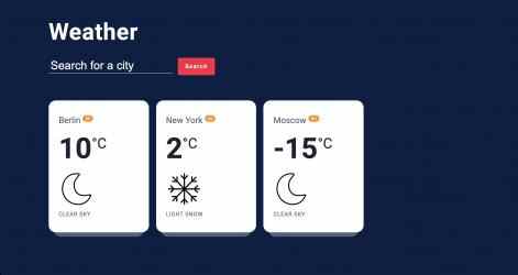 Image 1 Weather: A simple weather app windows