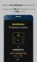 Screenshot 2 Remoto universal de TV: Inteligentes e IR TVs android