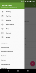 Captura de Pantalla 5 Beta Tester Catalog - Android Apps and Games android