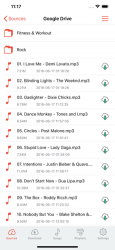 Screenshot 1 Cloud Music Player - Listener iphone