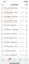 Screenshot 2 Cloud Music Player - Listener iphone