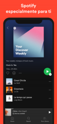Captura de Pantalla 4 Spotify: música y podcasts iphone