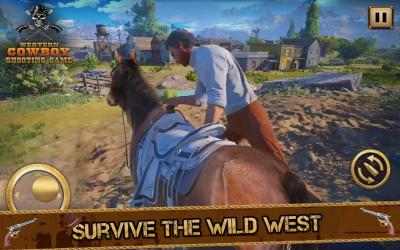 Captura 2 West Cow boy Gang Shooting : Horse Shooting Game android