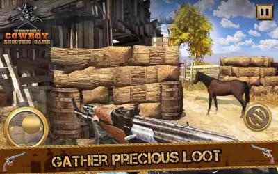 Captura de Pantalla 8 West Cow boy Gang Shooting : Horse Shooting Game android