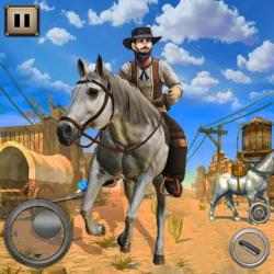 Captura de Pantalla 1 West Cow boy Gang Shooting : Horse Shooting Game android