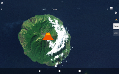 Screenshot 11 Quake & Volcanoes: 3D Globe of Volcanic Eruptions android
