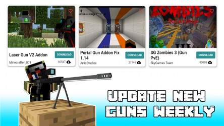 Screenshot 12 Actual guns mod 3D for MCPE android