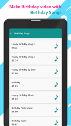 Image 13 Birthday Video Maker with Song, Name & Music 2021 android