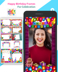 Screenshot 3 Birthday Video Maker with Song, Name & Music 2021 android