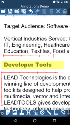 Screenshot 3 LEADTOOLS Annotations App android