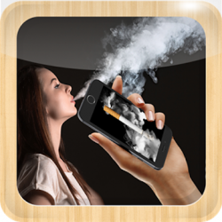 Captura de Pantalla 1 virtual cigarette roll and smoke android