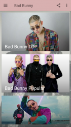 Captura 2 song of bad bunny - musica Offline More android