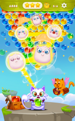 Captura de Pantalla 13 Bubble Shooter: Cat Pop Game android