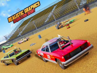 Captura de Pantalla 9 Demolition Derby Car Crash: Stunt Car Derby Games android