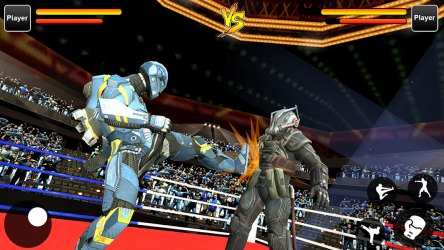 Captura de Pantalla 4 Robot Ring Fighting Real Steel Robot Ring Fighting android