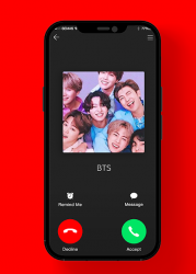 Screenshot 3 BTS Video Call & Chat 방탄소년단 android