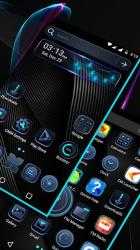Capture 4 Cool Black Launcher Theme android