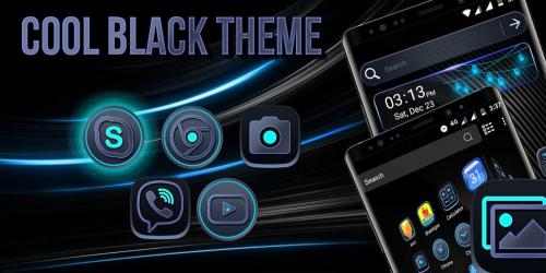 Screenshot 3 Cool Black Launcher Theme android