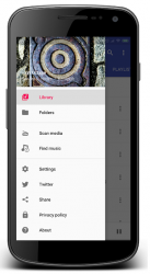 Screenshot 5 Blu Music Player android