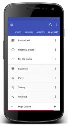 Screenshot 6 Blu Music Player android