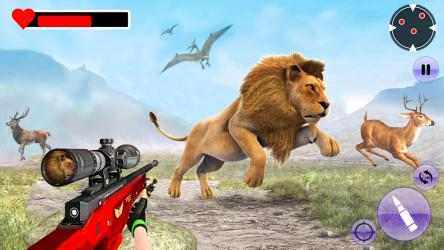 Captura 2 ciervo cazador: safari caza 3D android