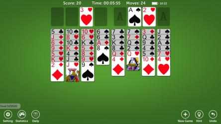 Capture 1 FreeCell Classic Solitaire windows