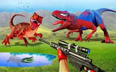 Captura 14 Wild Dinosaur Hunting Games: Animal Hunting Game android