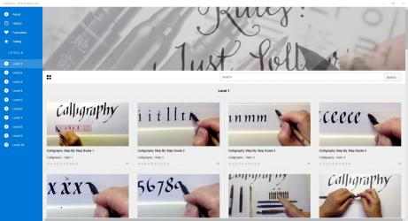 Screenshot 1 Calligraphy - Step By Step Guide windows