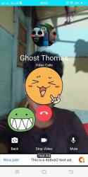 Captura de Pantalla 6 Scary Thomas Chat Fake call android