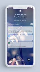 Screenshot 6 Pantalla de bloqueo y notificaciones iOS 14 android