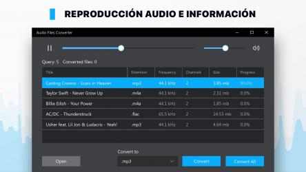 Captura 3 Convertidor de audio y vídeo windows