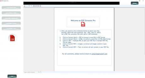 Captura de Pantalla 1 PDF Extractor Pro windows