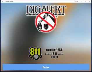 Screenshot 1 DigAlert Desktop windows