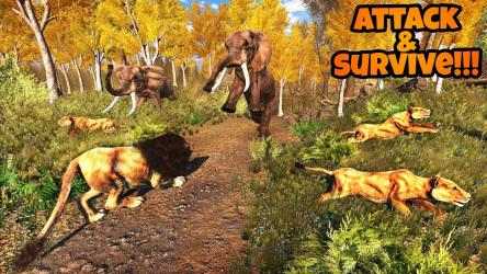 Imágen 13 Wild Lion Games 2021: Angry Jungle Lion Games 3D android