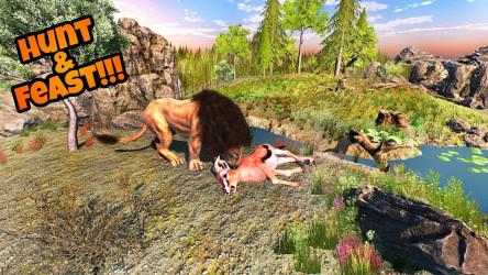 Captura de Pantalla 5 Wild Lion Games 2021: Angry Jungle Lion Games 3D android