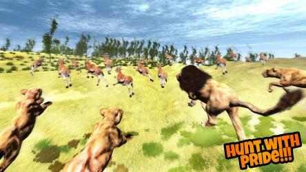 Captura de Pantalla 7 Wild Lion Games 2021: Angry Jungle Lion Games 3D android